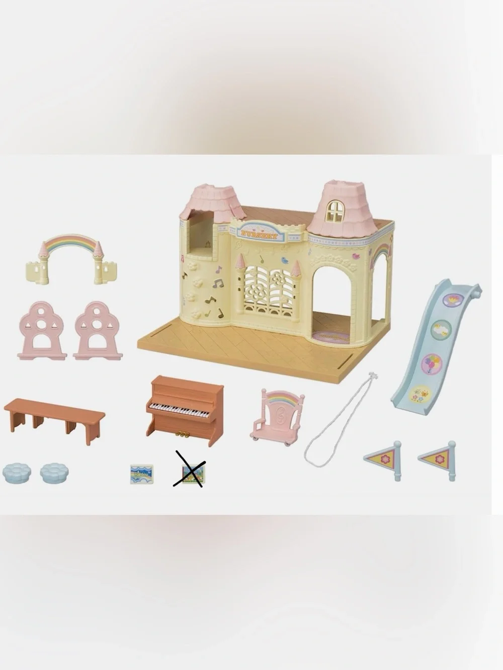 Calico Critters Baby Castle Nursery